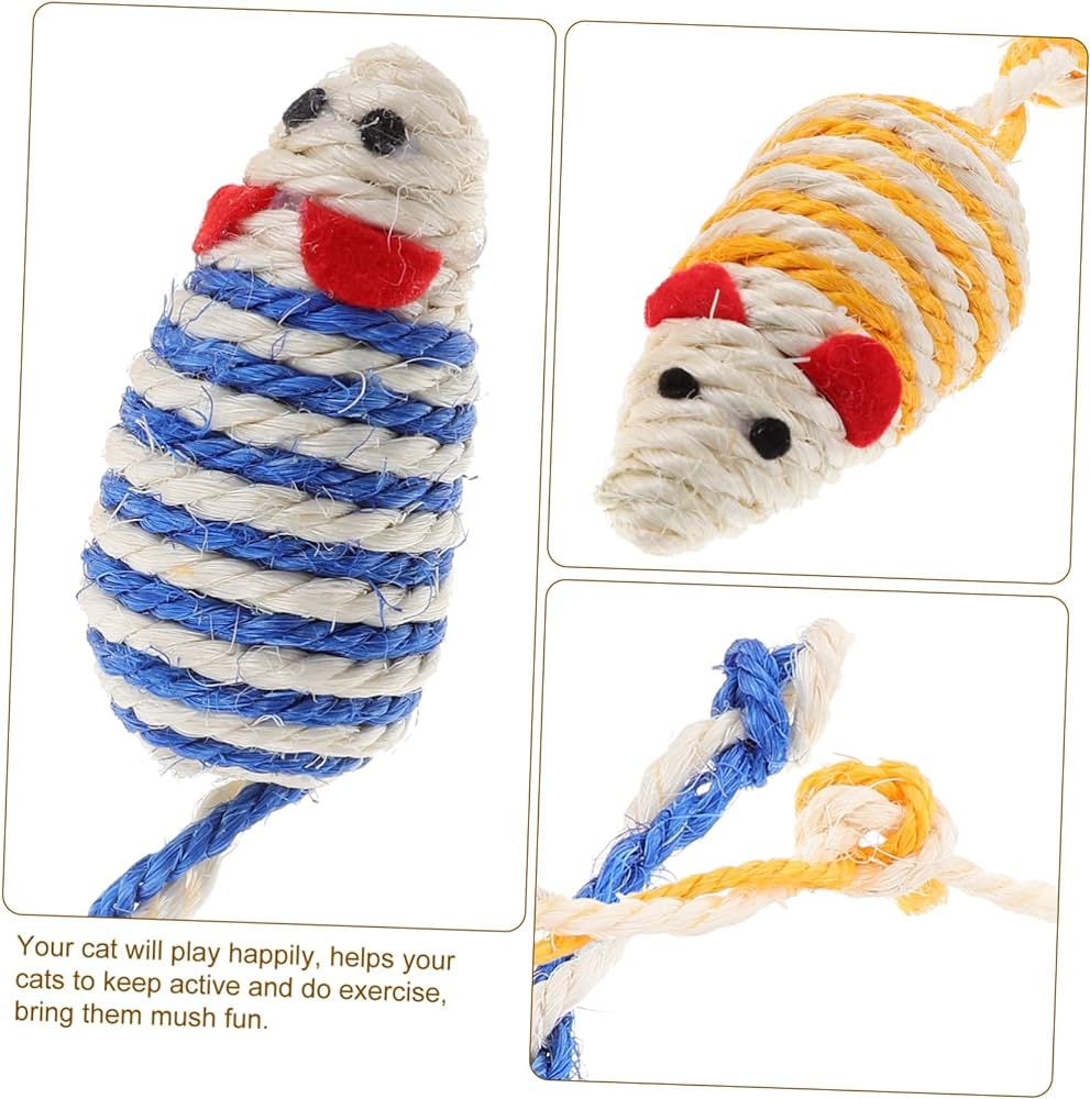 Juguete para gato en forma de ratón