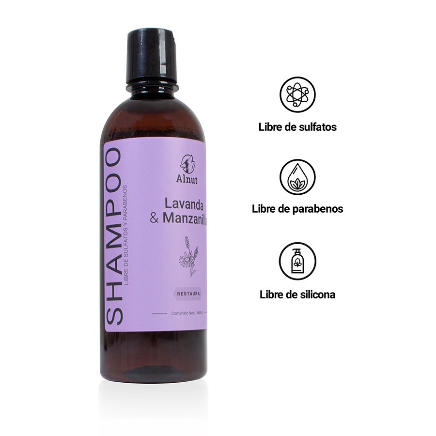 Shampoo Lavanda & Manzanilla 480ML