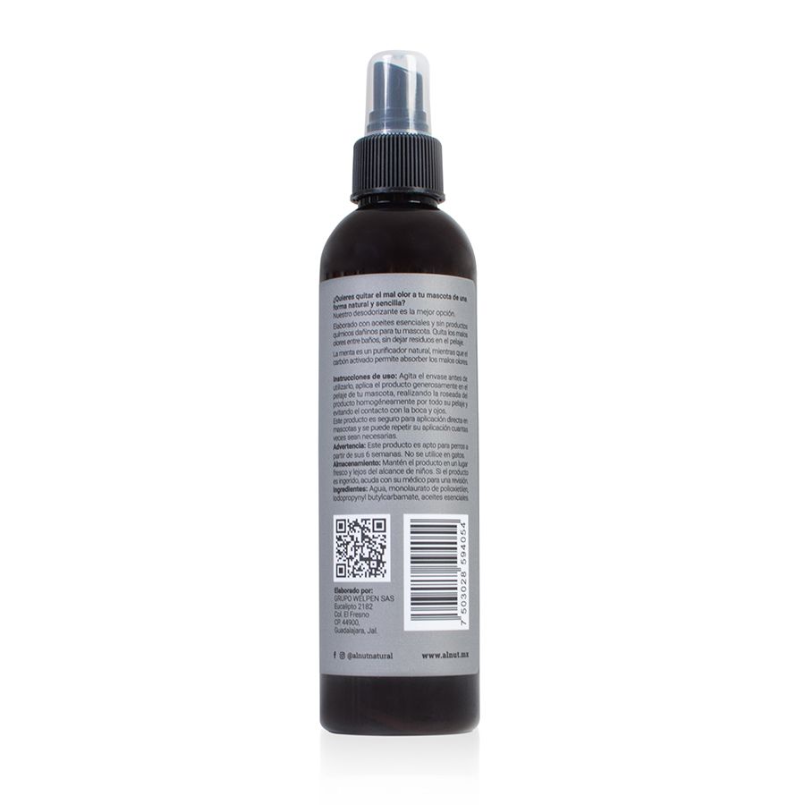 Desodorizante Carbón Activado y Menta 250ML