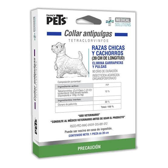 Collar antipulgas