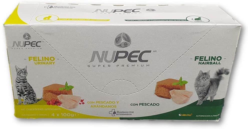 Alimento humedo Nupec Felino Urinary y Hairball