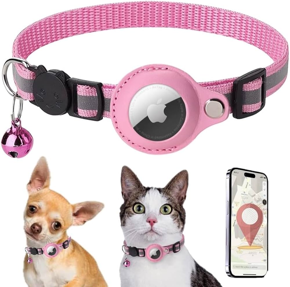 Collar con funda compatible con AirTag