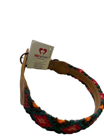 Collar artesanal para perro