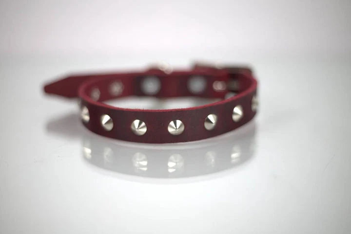 Collar de piel estoperol (pico corto)