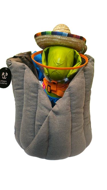 Transportadora-bolsa cafe para coche