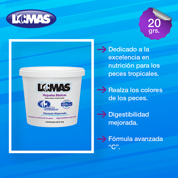 Hojuelas Basicas Lomas 20 GR
