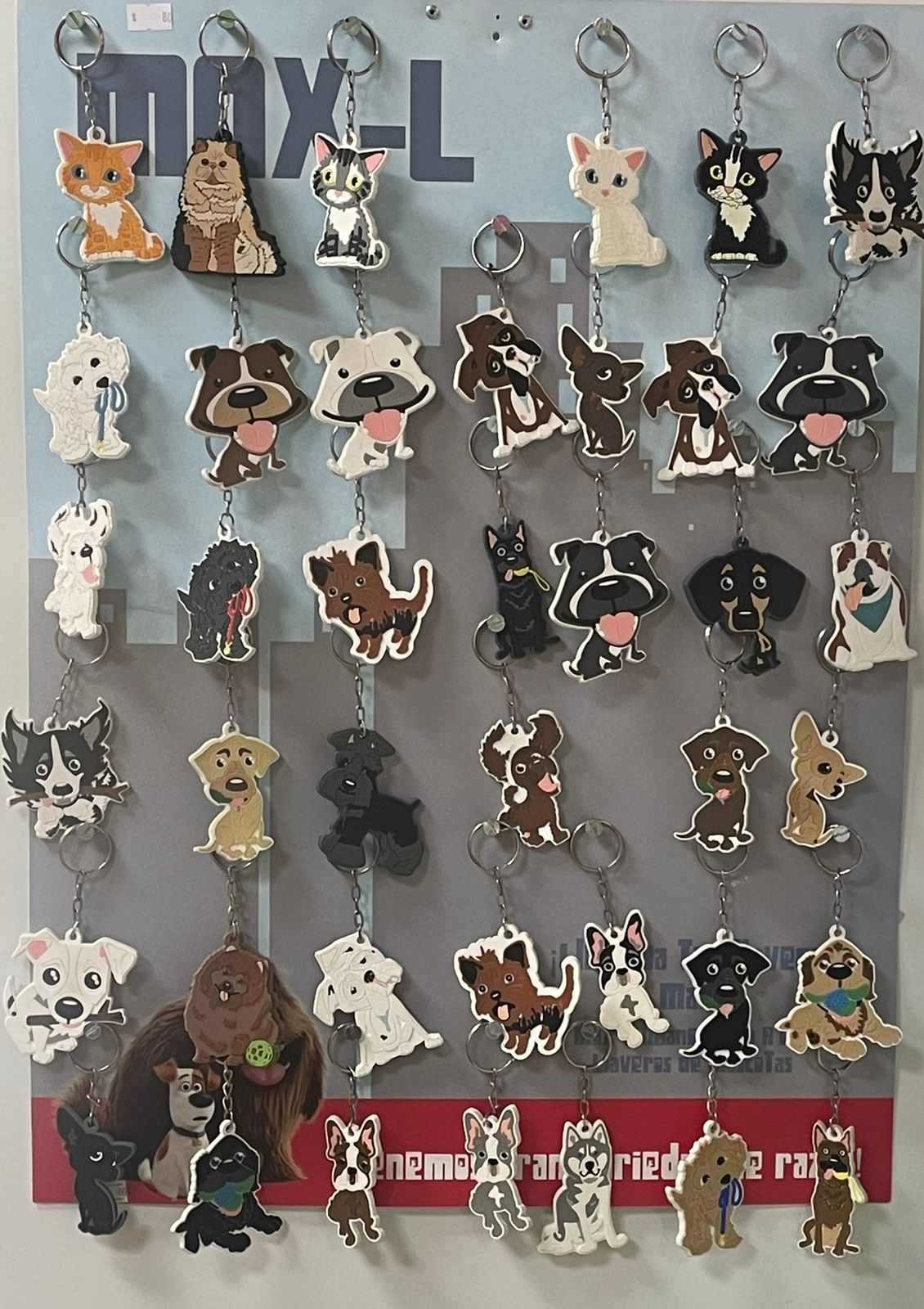 Llavero de Perritos & Gatos