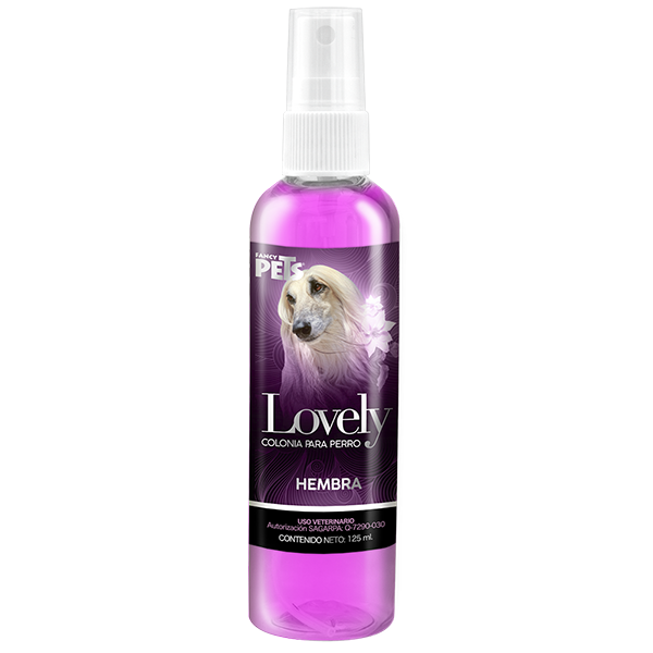 Colonia para perro Lovely 125ML