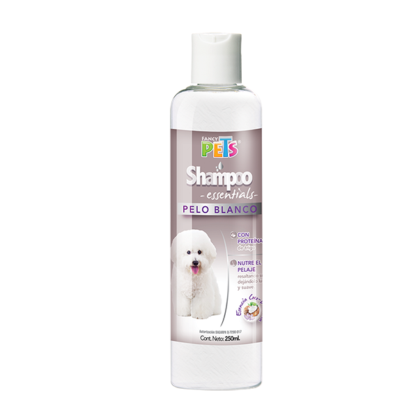 Shampoo essentials para Pelo Blanco 250ML