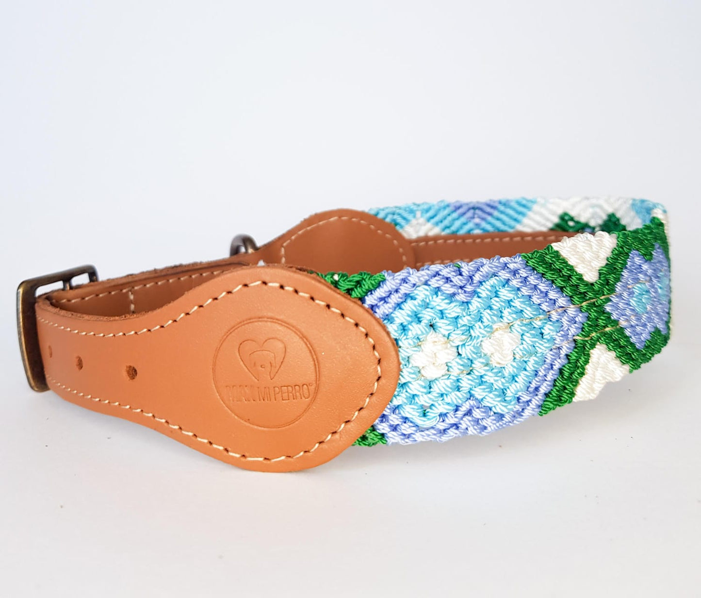 Collar artesanal para perro