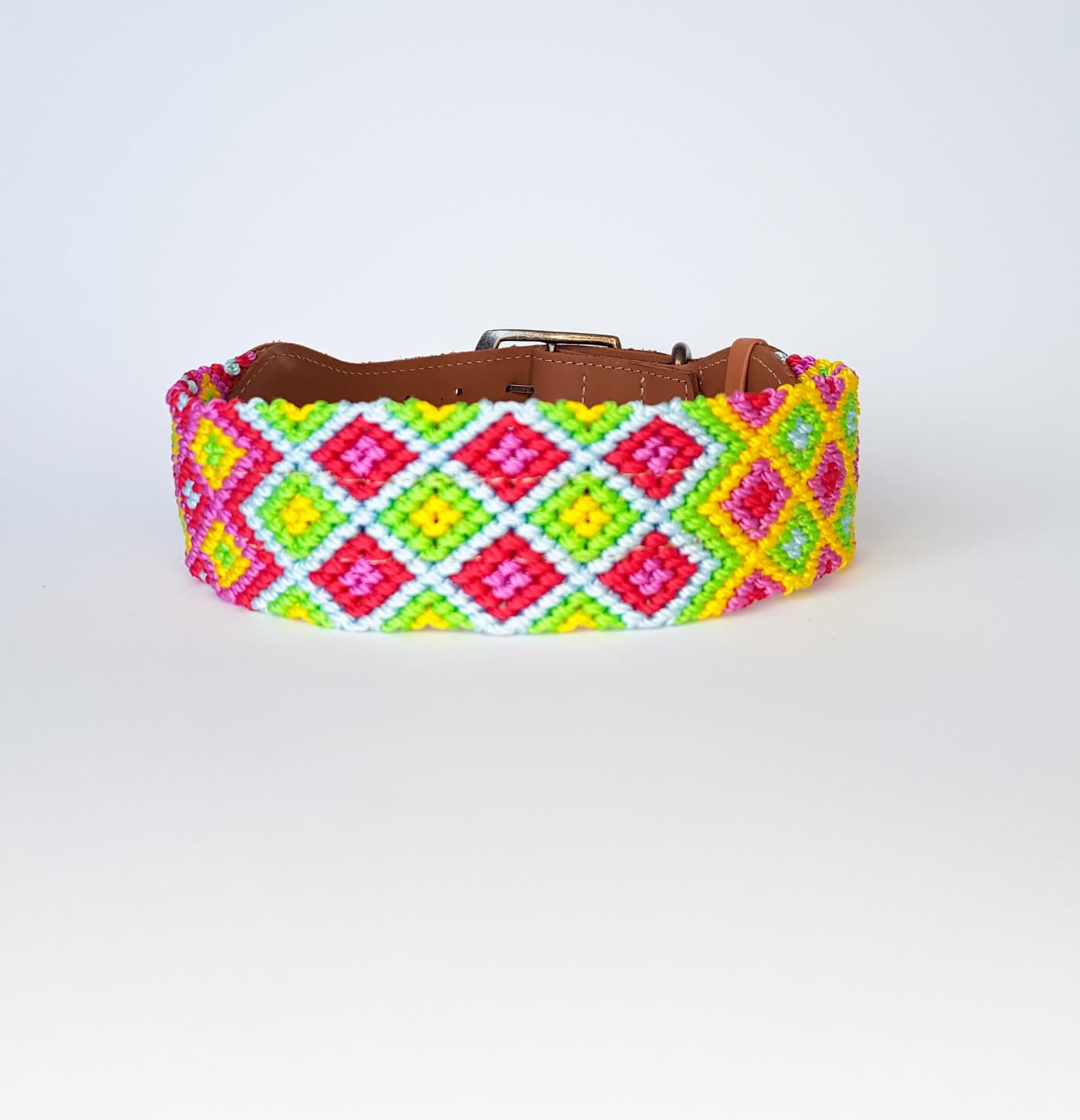 Collar artesanal para perro