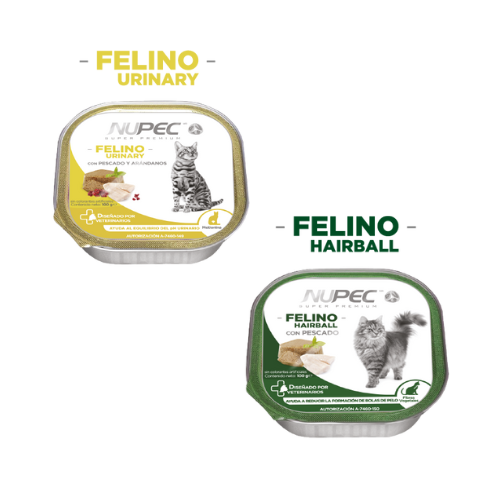 Alimento humedo Nupec Felino Urinary y Hairball