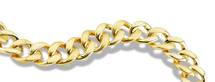 Collar - Cadena Oro Fantasía