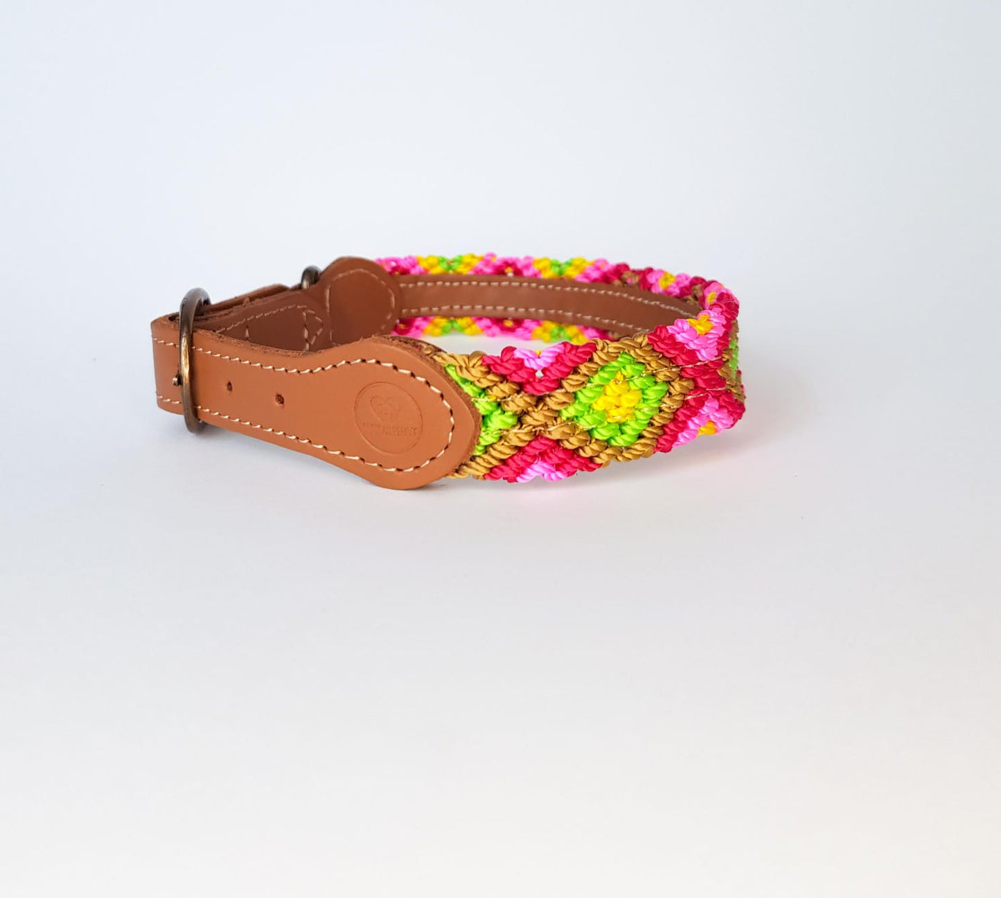 Collar artesanal para perro