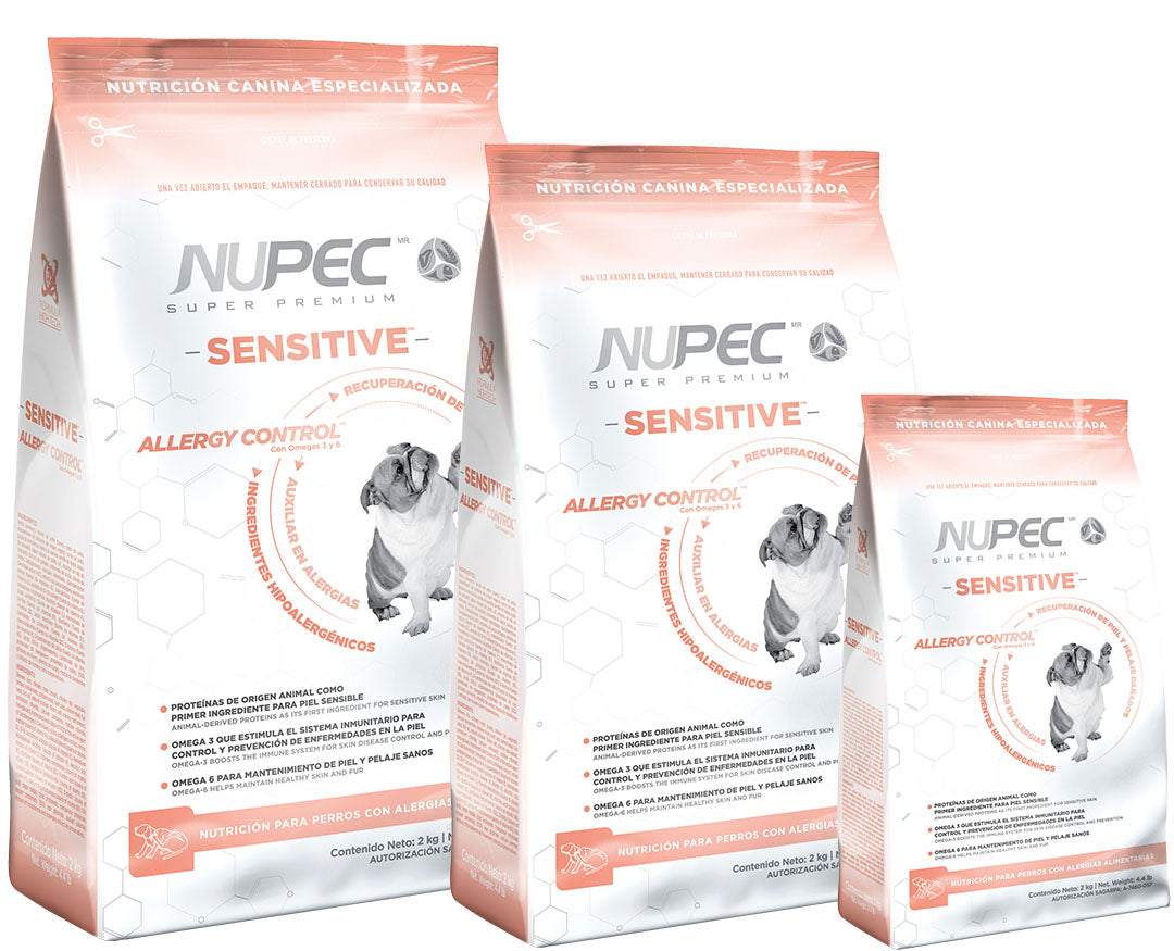 Nupec Sensitive Skin raza Mediana y Grande