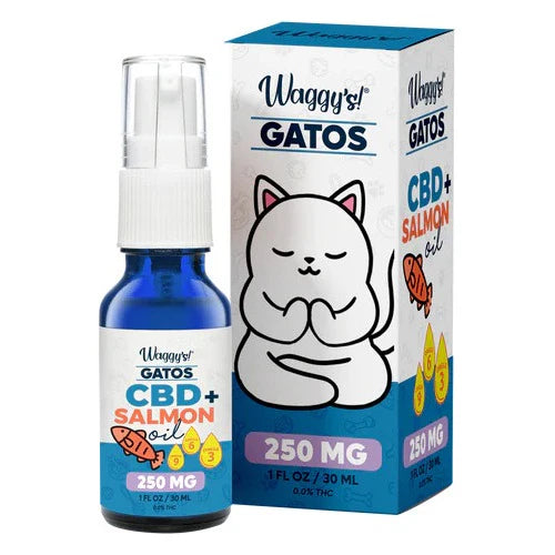 Waggy´s Spray Gato Salmón 250 mg (30 ml)