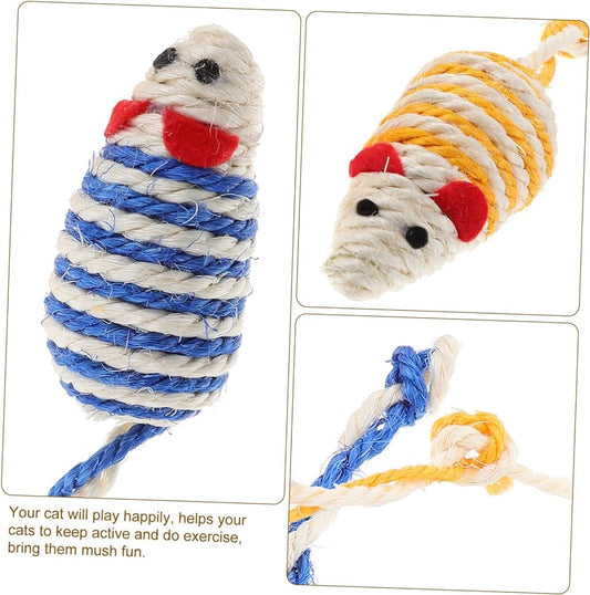 Juguete para gato en forma de ratón
