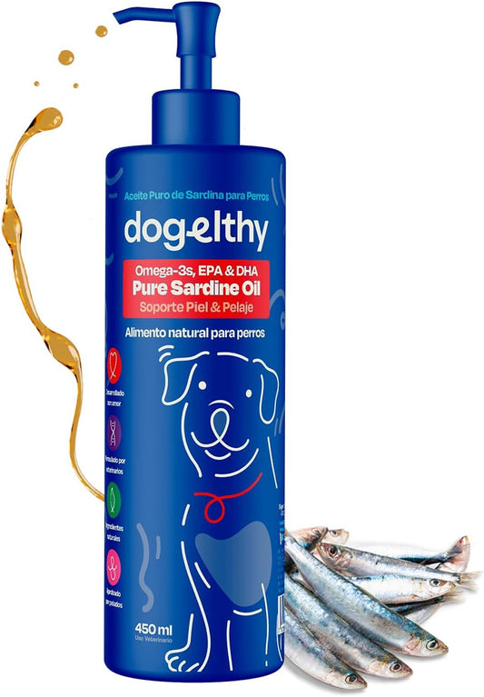 Dogelthy aceite de sardina 450ML