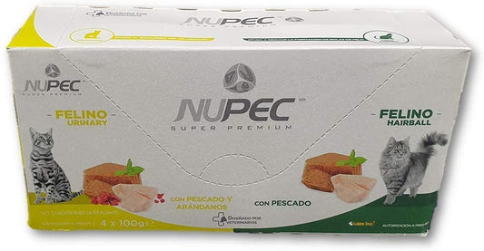 Alimento humedo Nupec Felino Urinary y Hairball