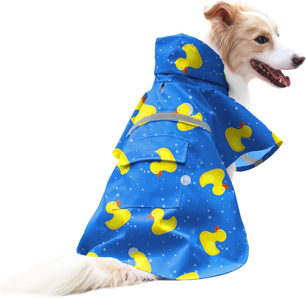 Impermeable Azul