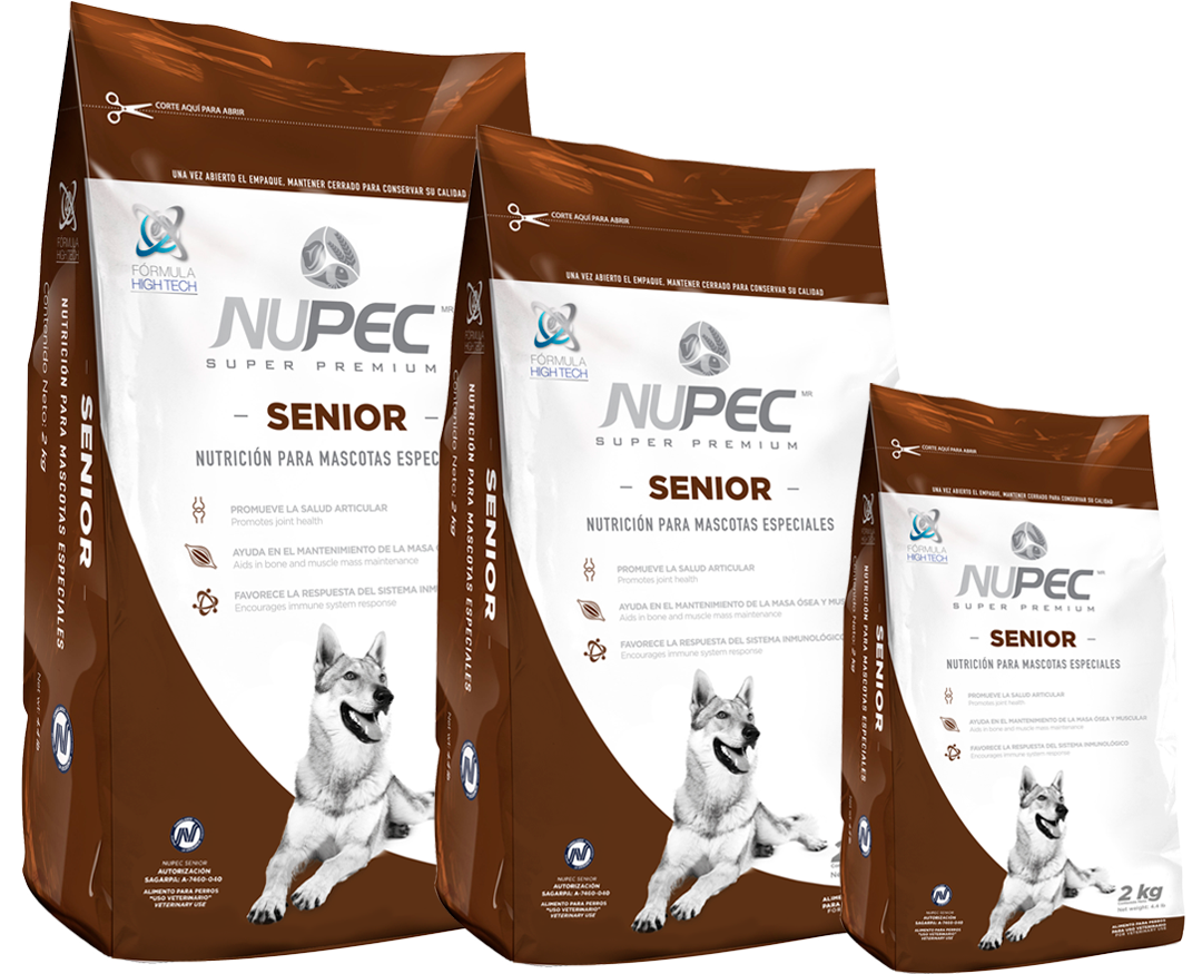 Nupec Senior raza Mediana y Grande