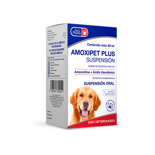 Amoxipet Plus Suspensión 60 ml