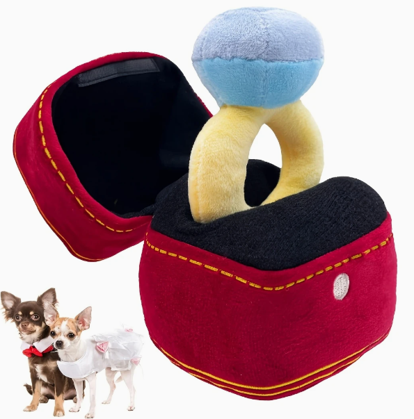 Peluche anillo de compromiso