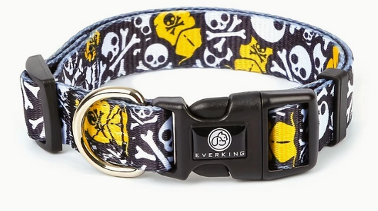 Collar Poliester Calaveras