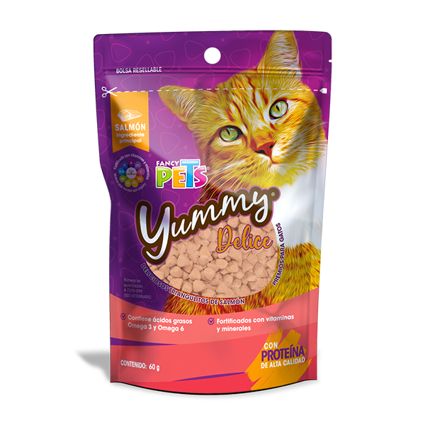 Yummy delice premios para gato 60 gr