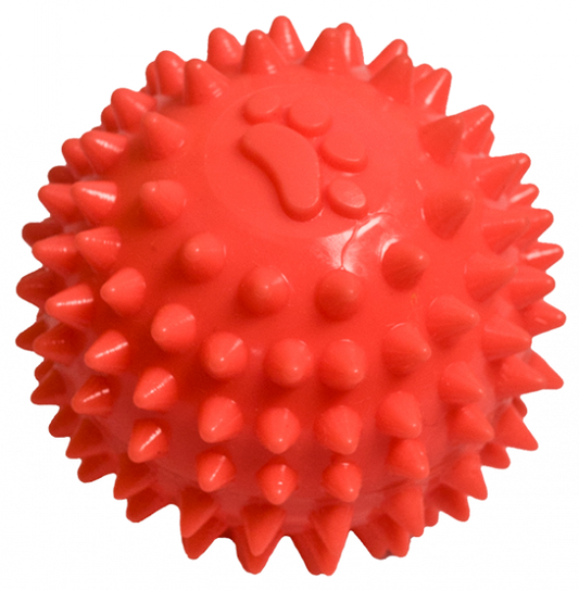 Pelota de caucho con picos