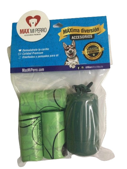 Paquete de bolsas con dispensador