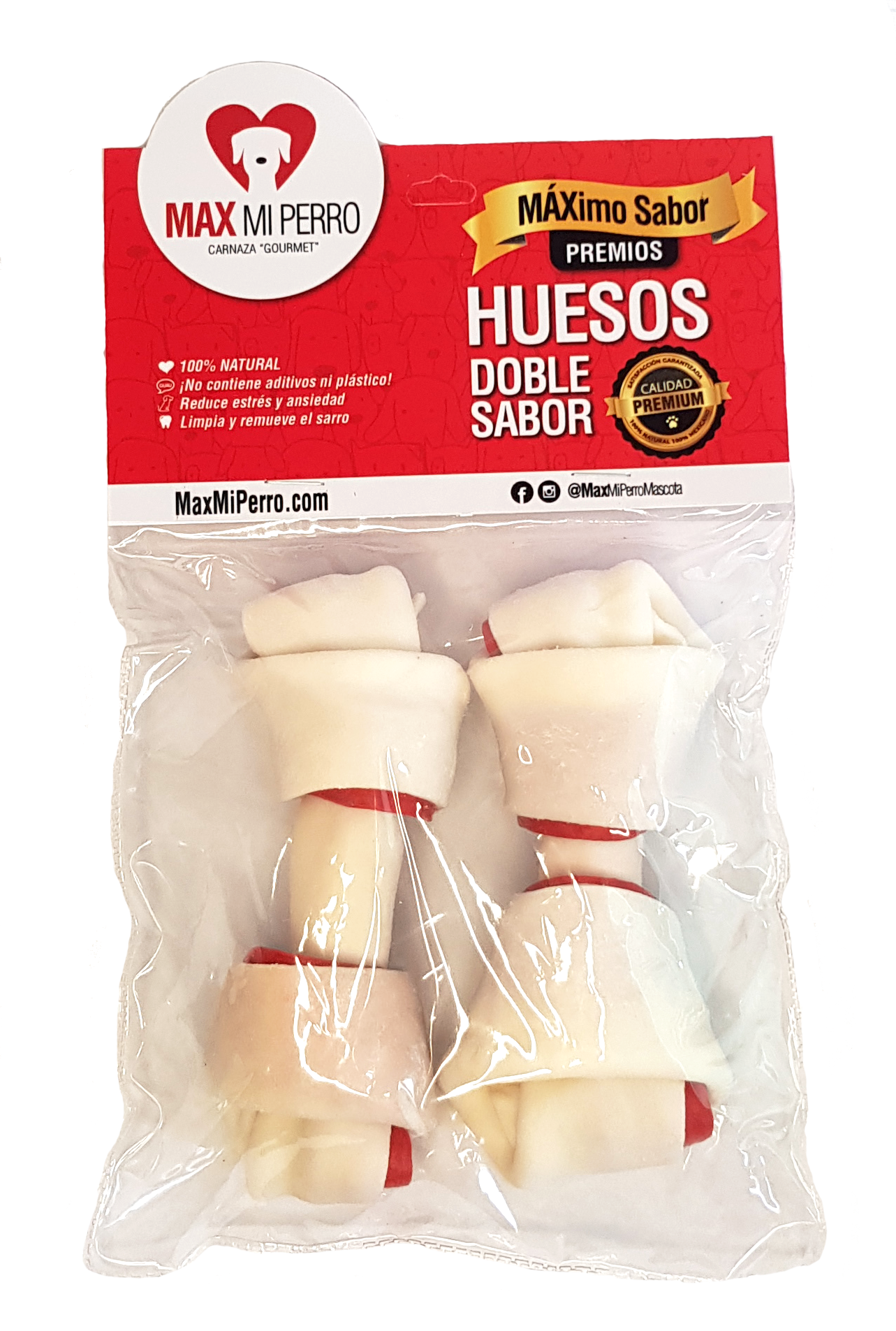 Paquete Hueso Chico 4-5" Tocino