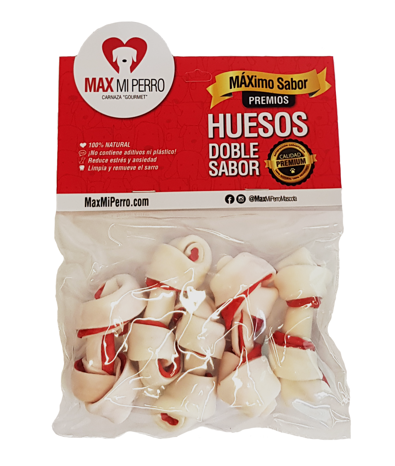 Paquete Hueso Mini 2-3" Tocino