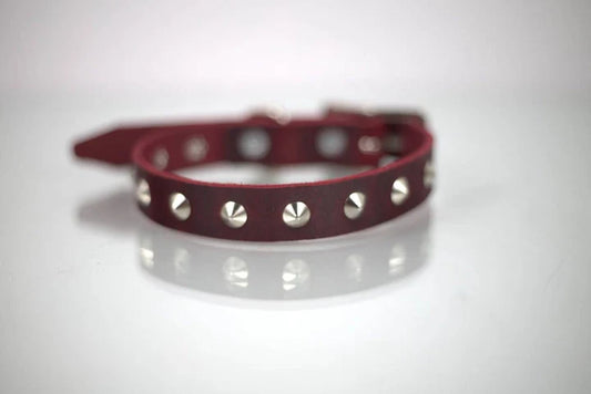 Collar de piel estoperol (pico corto)