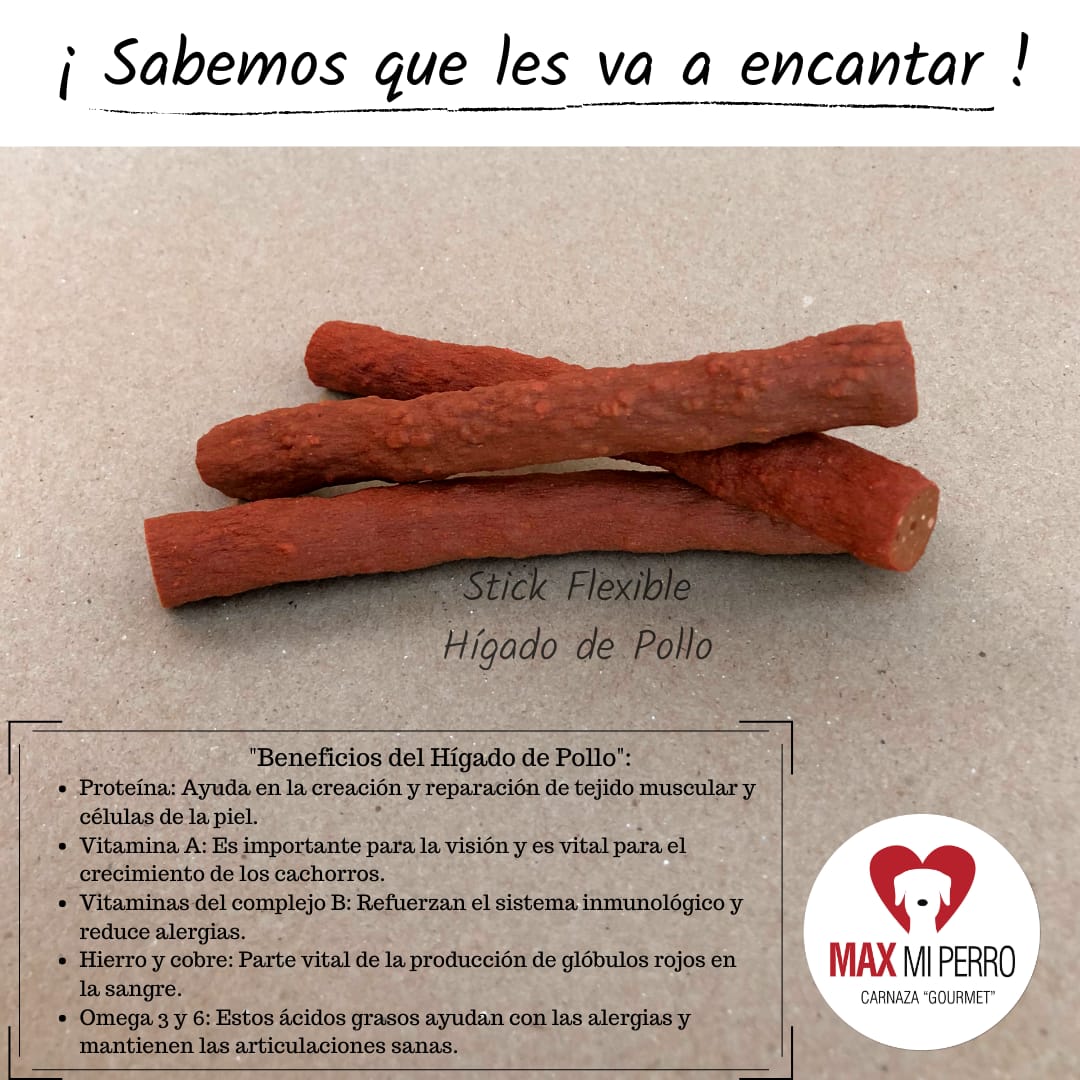 Stick Flexible Hígado de Pollo