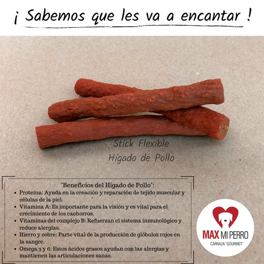Stick Flexible Hígado de Pollo