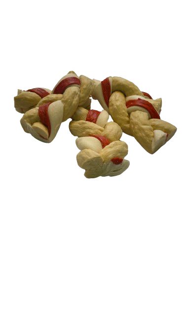 Trenza Triple - Yogur + Fresa