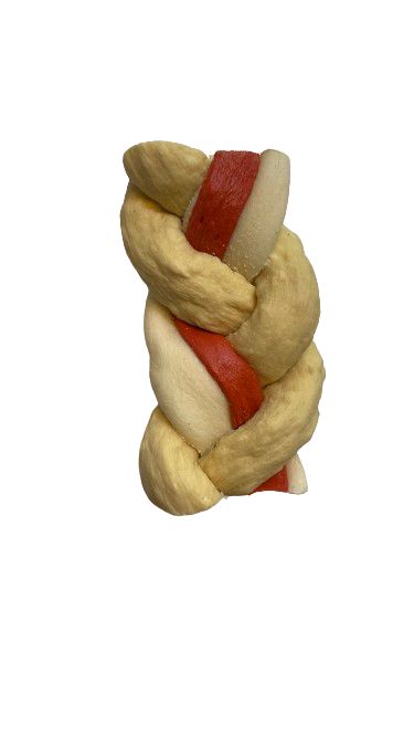 Trenza Triple - Yogur + Fresa