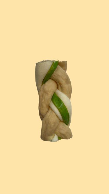 Trenza Triple - Yogur + Manzana