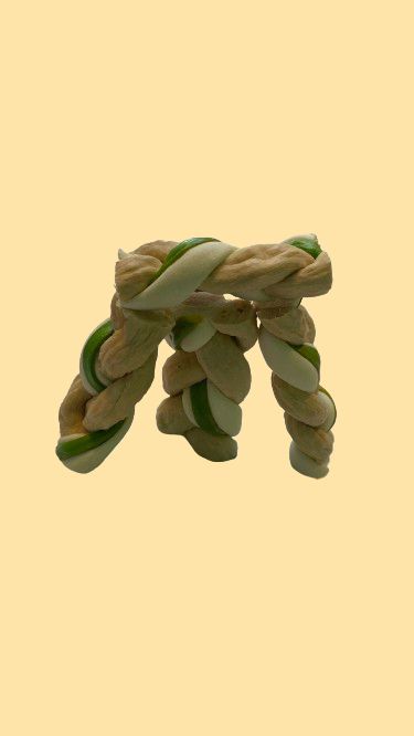 Trenza Triple - Yogur + Manzana