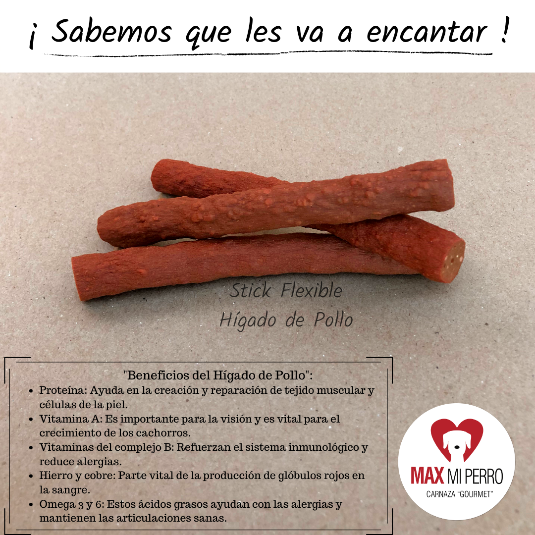 Paquete Stick Flexible Hígado de Pollo