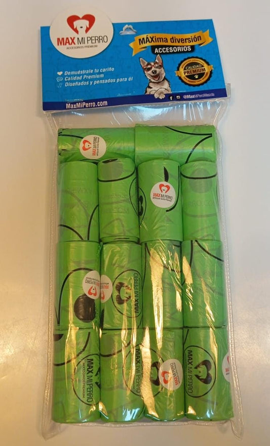 Paquete de Bolsas para desechos biodegradables (14 pz)