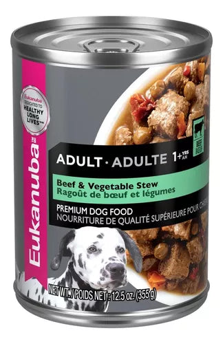 Lata Eukanuba Beef & Veggies
