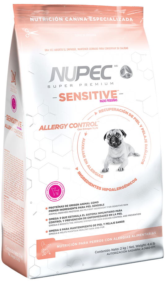 Nupec Sensitive Skin Raza Pequeña