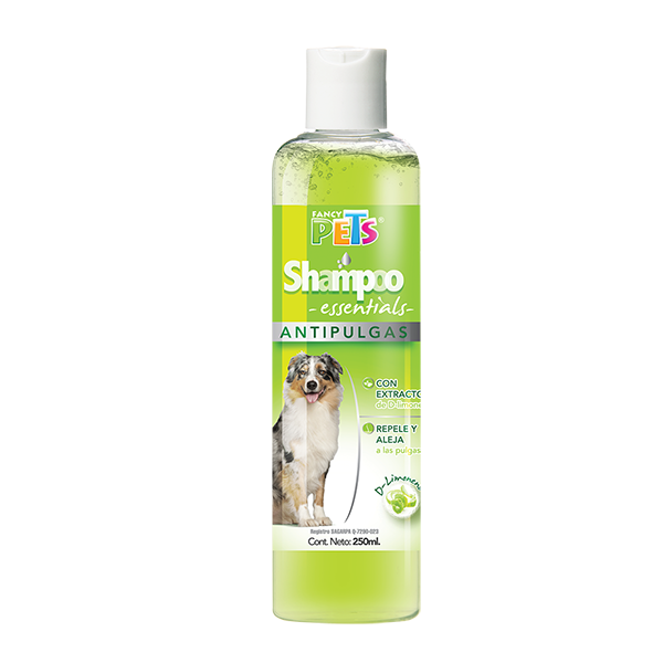 Shampoo essentials para perro Antipulgas 250ML