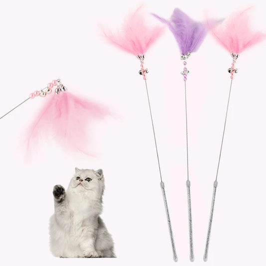 Juguete para Gato Pluma